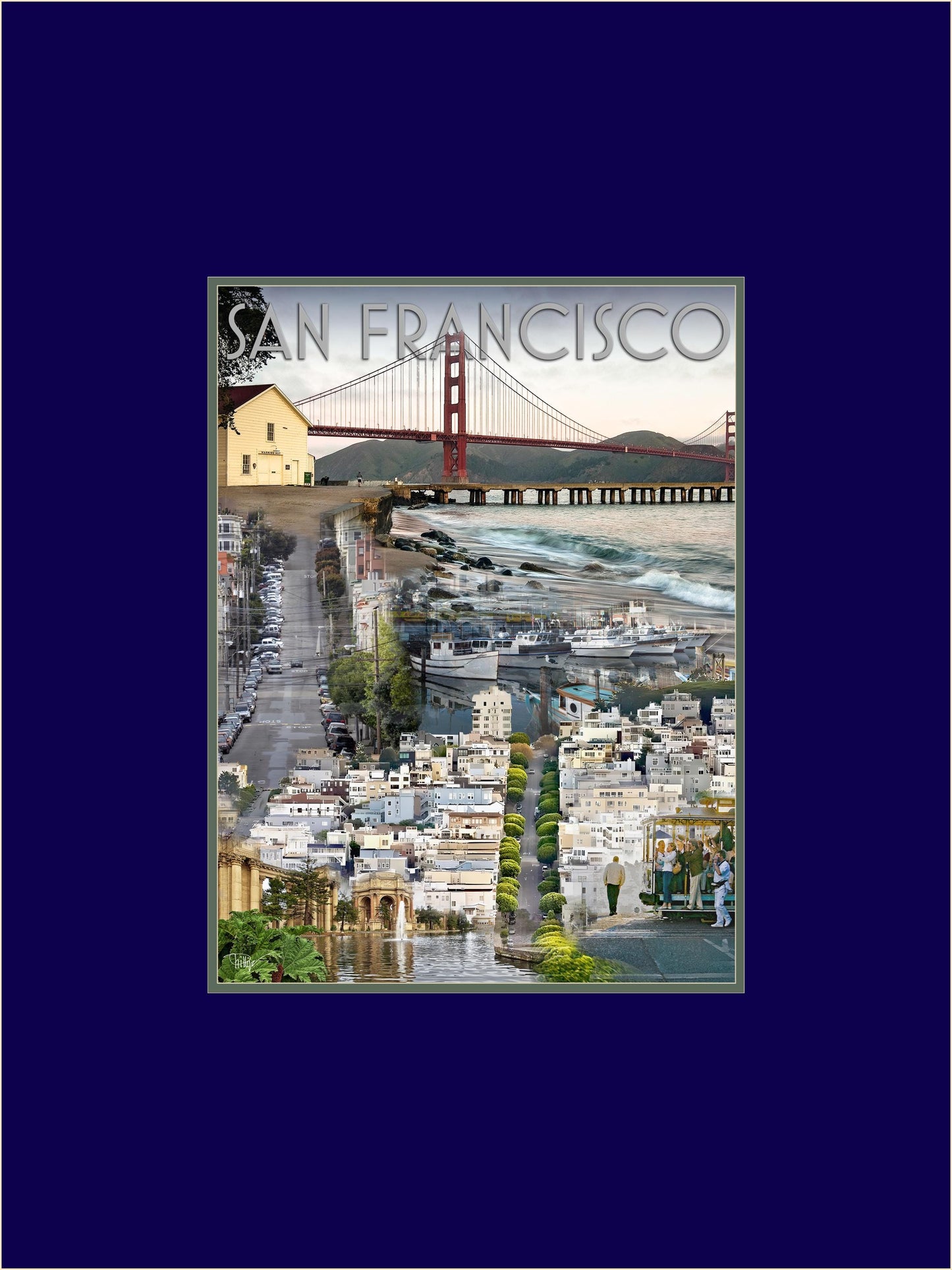 San Francisco - Fine Art Poster