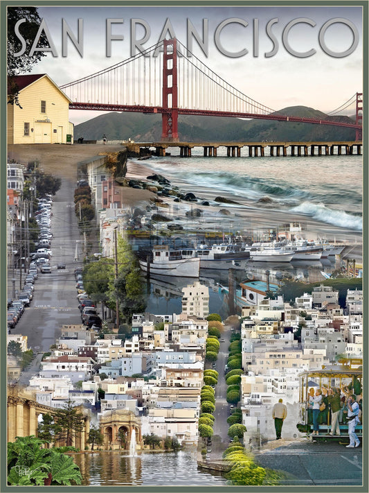 San Francisco - Fine Art Poster